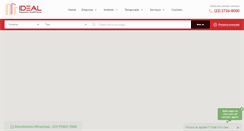 Desktop Screenshot of corretoraideal.com.br