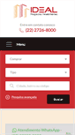 Mobile Screenshot of corretoraideal.com.br